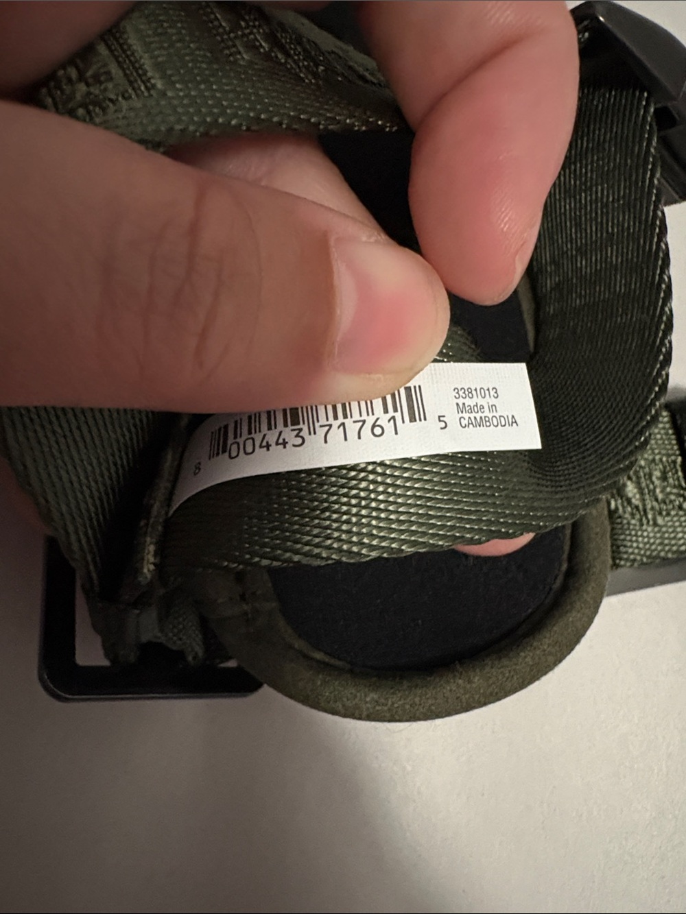 Reddy olive green dog harness - Picture 4 of 6